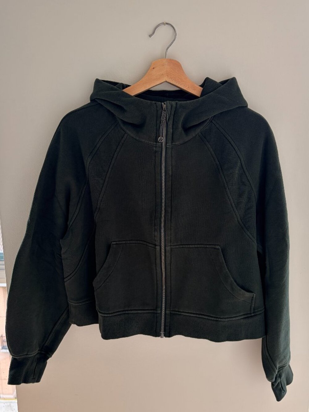 Lululemon Full Zip Scuba Hoodie, Size M/L